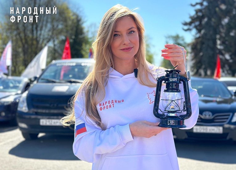 Народный фронт доставил Огонь памяти в 14 стран 