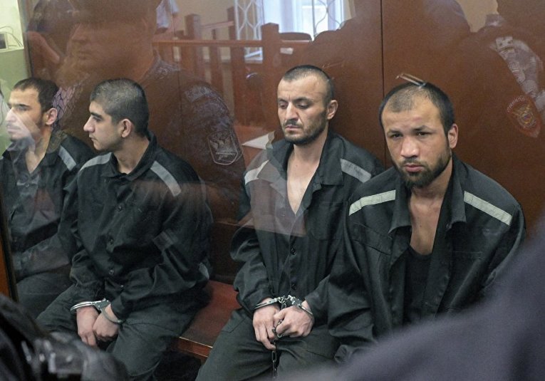 Суд продлил арест четверым фигурантам дела о теракте в "Крокус Сити Холл" 